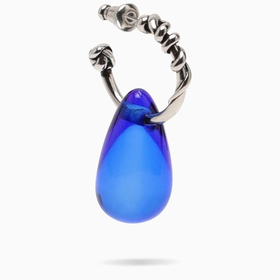 Shop Alexander Mcqueen Blue Drop Earrings