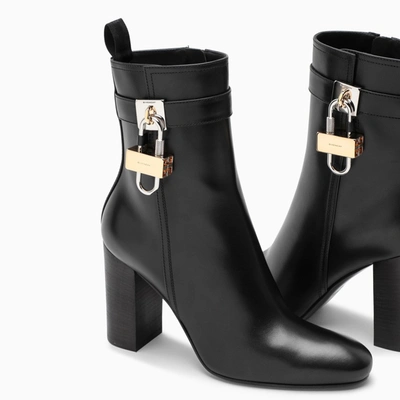 Shop Givenchy Black High Boots With Lock
