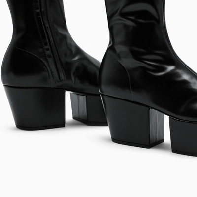 Shop Prada Black High Boot With Platform