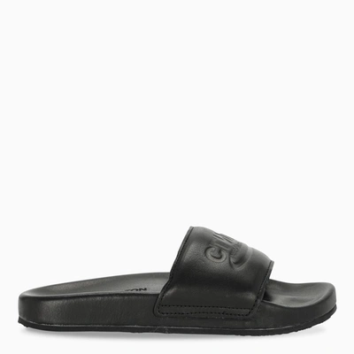 Shop Heron Preston Black Slippers