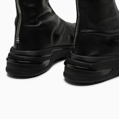Shop Givenchy Black Giv 1 High Socks Sneakers