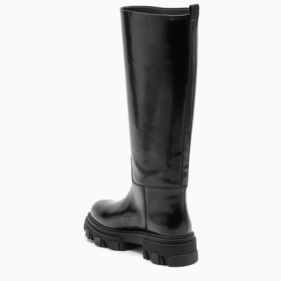 Gia Borghini Gia X Pernille Teisbaek Perni 07 Leather Boots In Black |  ModeSens