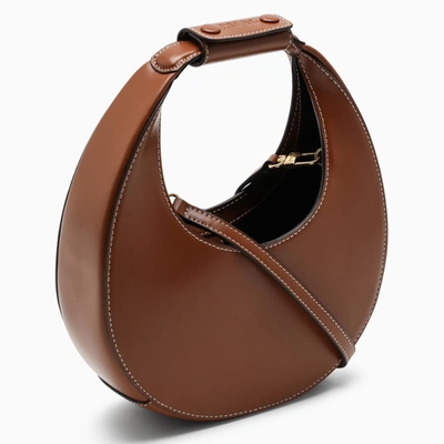 Shop Staud Mini Moon Bag Tan In Brown