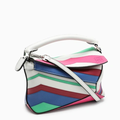 Shop Loewe Multicolour Small Puzzle Edge Bag In Multicolor