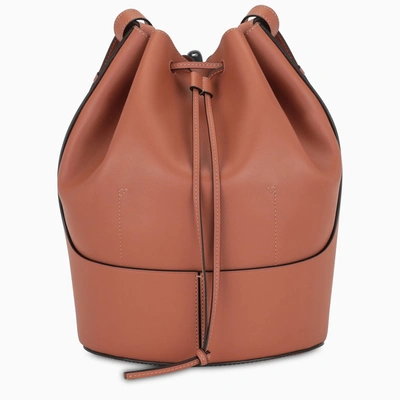 Shop Loewe Tan Large Balloon Buckle Bag In Brown