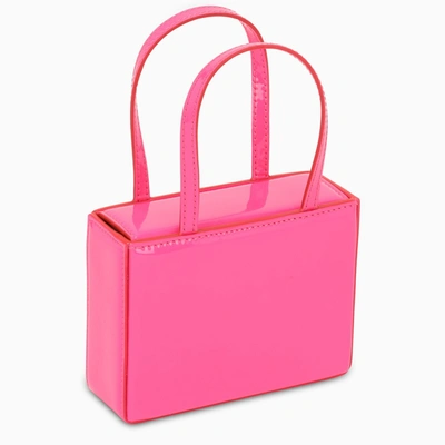 Shop Amina Muaddi Shopping Bag Mini Giorgia In Pink