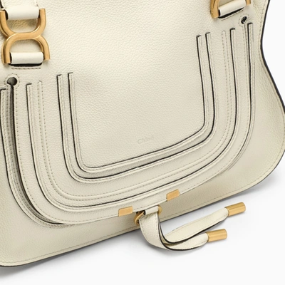 Shop Chloé White Marcie Bag