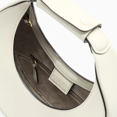 Shop Staud Mini Moon Bag Cream In White