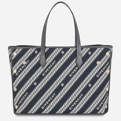 Shop Givenchy Blue Bond Tote Bag