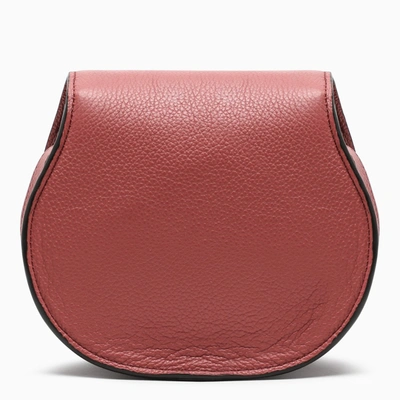 Chloé Dark Pink Small Marcie Cross-body Bag In Pink