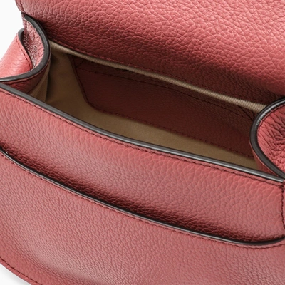 Chloé Dark Pink Small Marcie Cross-body Bag In Pink
