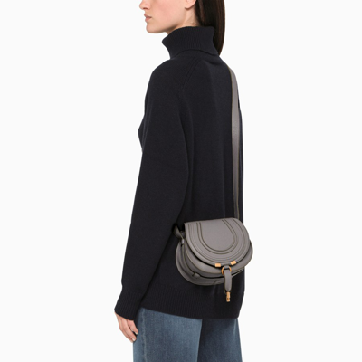 Shop Chloé Grey Small Marcie Cross-body Bag