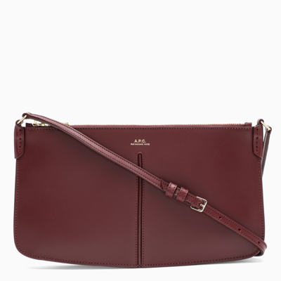 Shop Apc Vinasse Betty Small Cross-body Bag In Purple