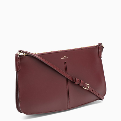 Shop Apc Vinasse Betty Small Cross-body Bag In Purple