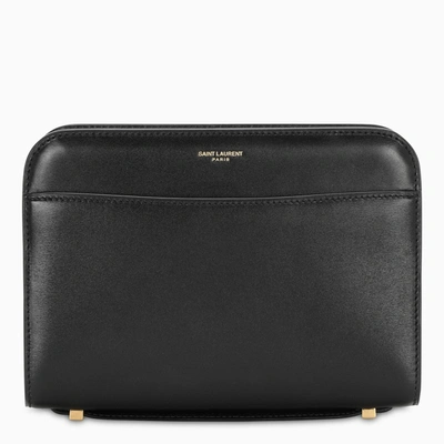 Shop Saint Laurent Black Medium Shoulder Bag