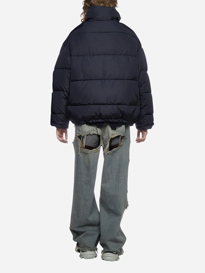Shop Balenciaga Swing Quilted Nylon Oversized Puffer Jacket
