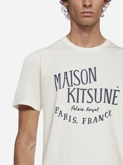 Shop Maison Kitsuné Palais Royal Cotton T-shirt