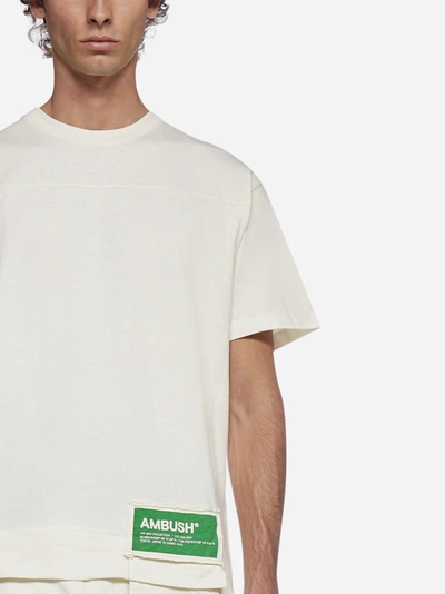 Shop Ambush Pocket-detail Cotton T-shirt