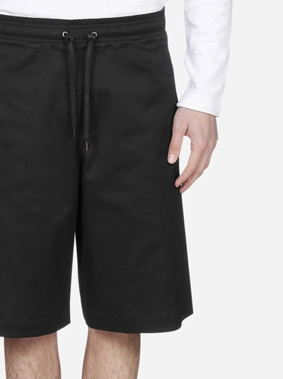 Shop Neil Barrett Workwear Stretch Cotton Shorts