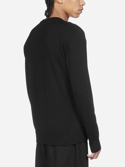 Shop Givenchy Logo-latex Wool Sweater