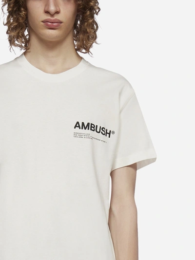 Shop Ambush Workshop Logo Cotton T-shirt