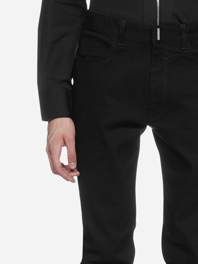 Givenchy High-rise Slim-fit Jeans In Black | ModeSens