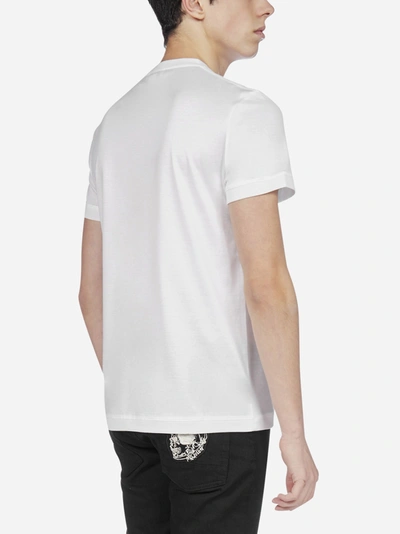 Shop Alexander Mcqueen Logo Cotton T-shirt