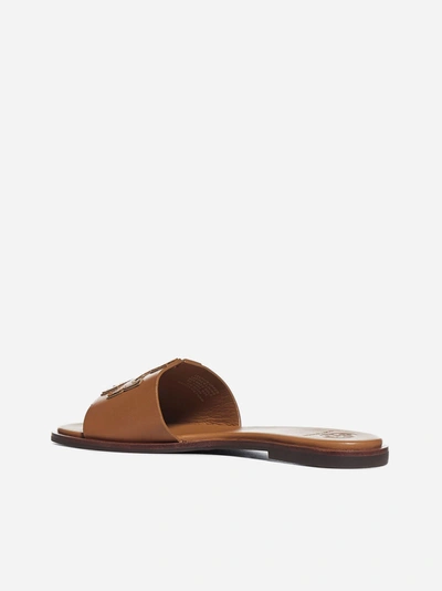 Shop Tory Burch Ines Leather Slides
