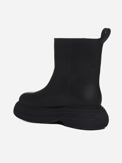 Shop Gia Borghini Marte Leather Ankle Boots