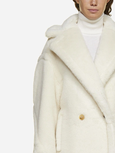 Shop Max Mara Teddy Bear Icon Wool And Alpaca Blend Coat