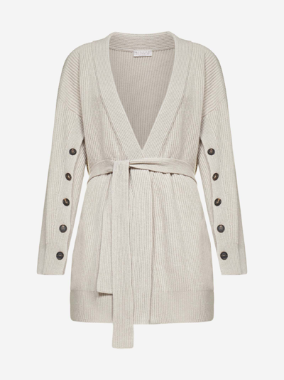 Shop Brunello Cucinelli Cashmere Cardigan