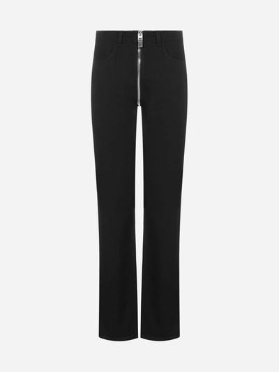 Shop Givenchy Zip-detail Jeans