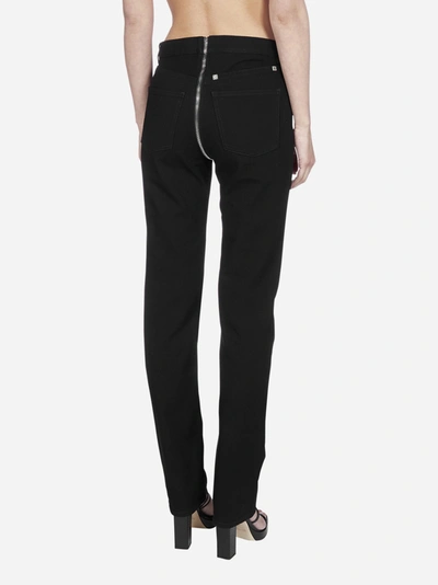 Shop Givenchy Zip-detail Jeans