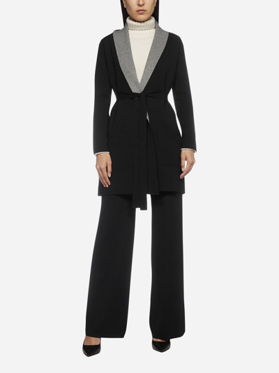 Shop Max Mara Lubiana Wool Trousers