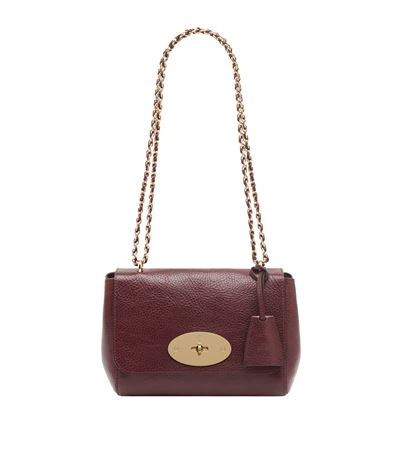 Mulberry Medium Lily Shoulder Bag In Oxblood