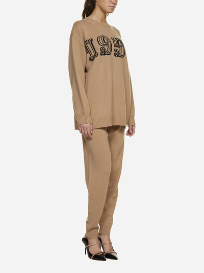 Shop Max Mara Delta Wool And Cashmere Trousers