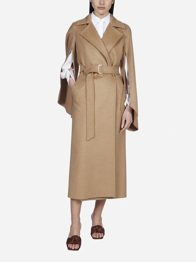 Shop Max Mara Milano Camel Coat