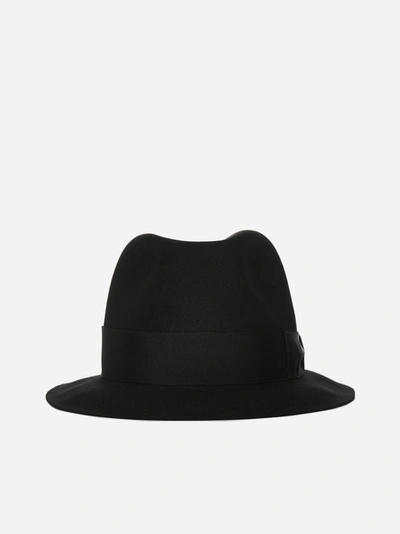 Shop Borsalino Alessandria Small Brim Felt Hat