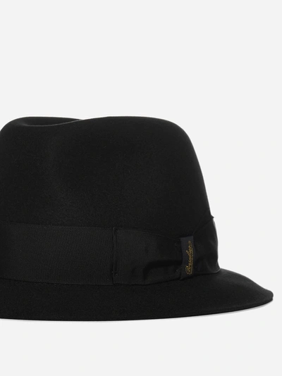 Shop Borsalino Alessandria Small Brim Felt Hat