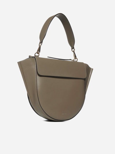 Shop Wandler Hortensia Medium Leather Bag