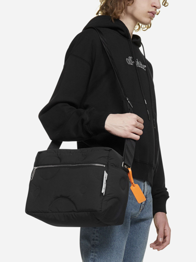 Shop Off-white Meteor Nylon Messenger Bag