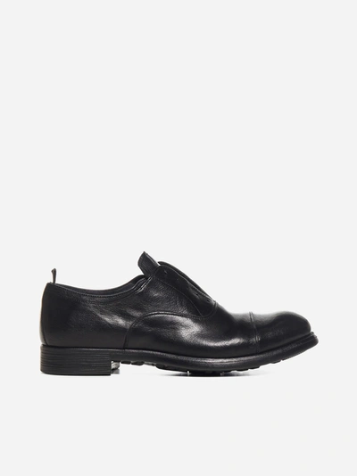 Shop Officine Creative Chronicle 3 Leather Derby Shoes