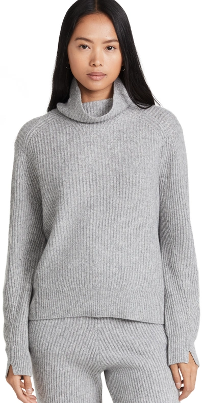Shop Rag & Bone Pierce Cashmere Sweater In Grey
