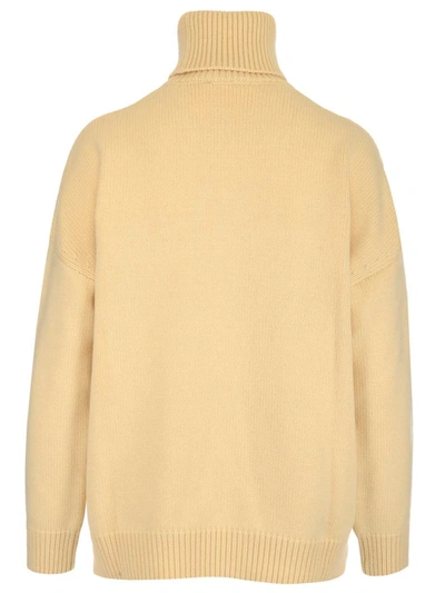 Shop Tory Burch Women's Yellow Other Materials Sweater