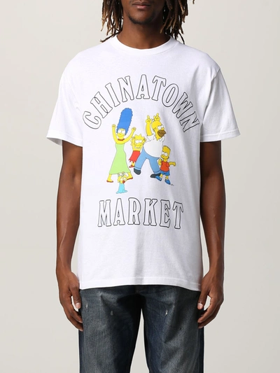 Shop Chinatown Market T-shirt Market Men In White