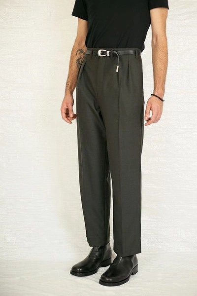 OUR LEGACY BELT 2CM / BLACK LEATHER | angeloawards.com