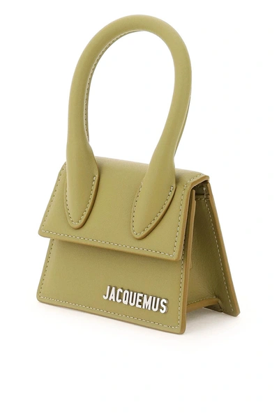 Jacquemus Le Chiquito Homme Mini Bag In Khaki | ModeSens
