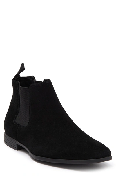 Shop Abound Livingston Chelsea Boot In Black Suede