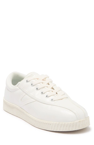 Shop Tretorn Nylite Classic Sneaker In White Pu