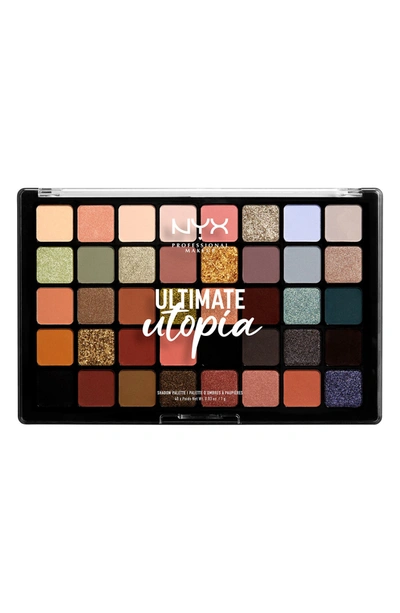 Shop Nyx Cosmetics Ultimate Utopia Shadow Palette In 1